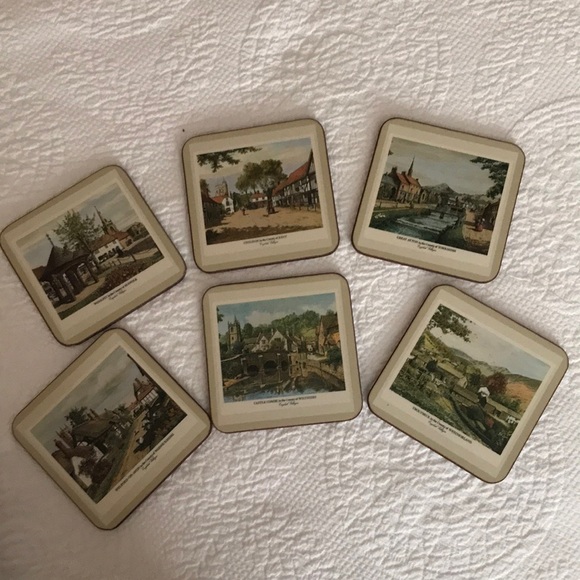Pimpernel Dining Set Of 6 Pimpernel Coasters With English Villages Poshmark